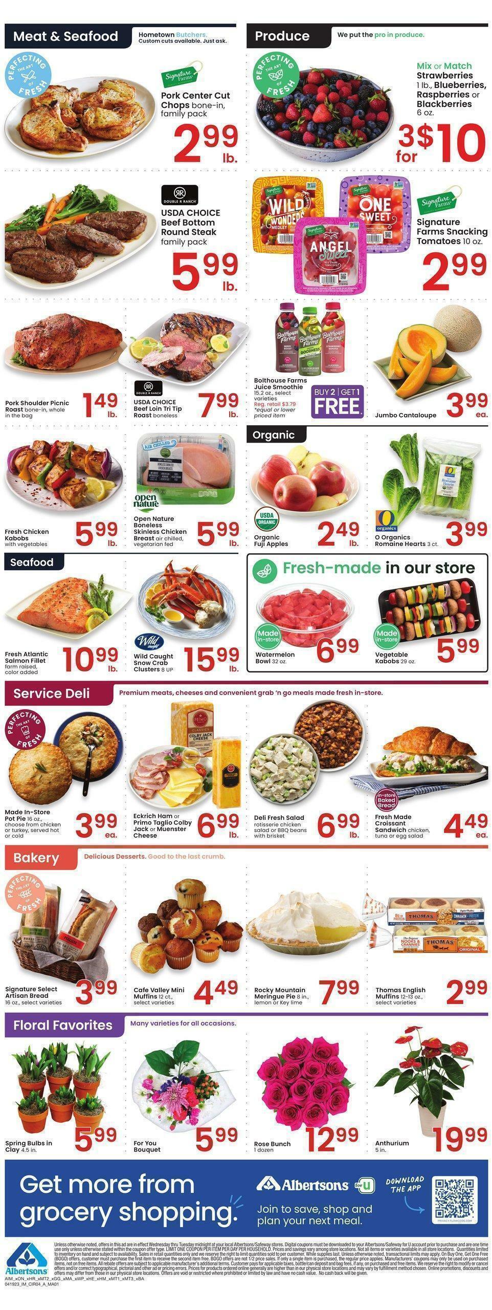 Albertsons Weekly Ad from April 19
