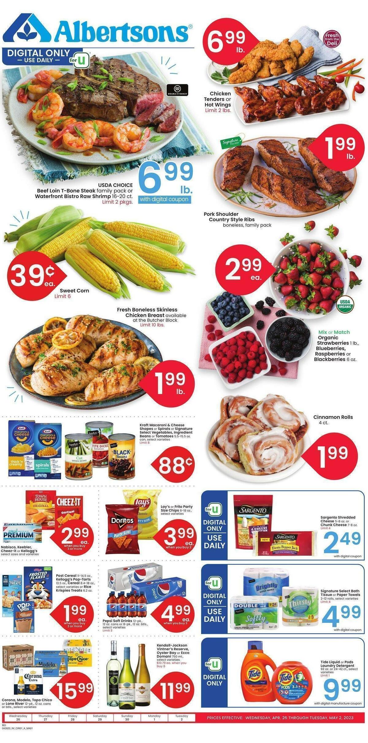 Albertsons Weekly Ad from April 26
