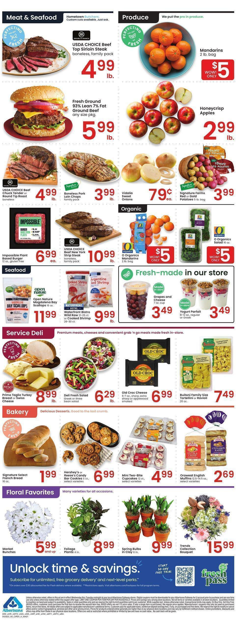 Albertsons Weekly Ad from April 26