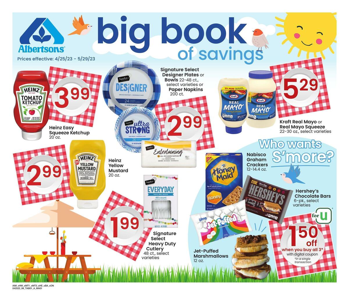 Albertsons Big Book of Savings Weekly Ad from April 25