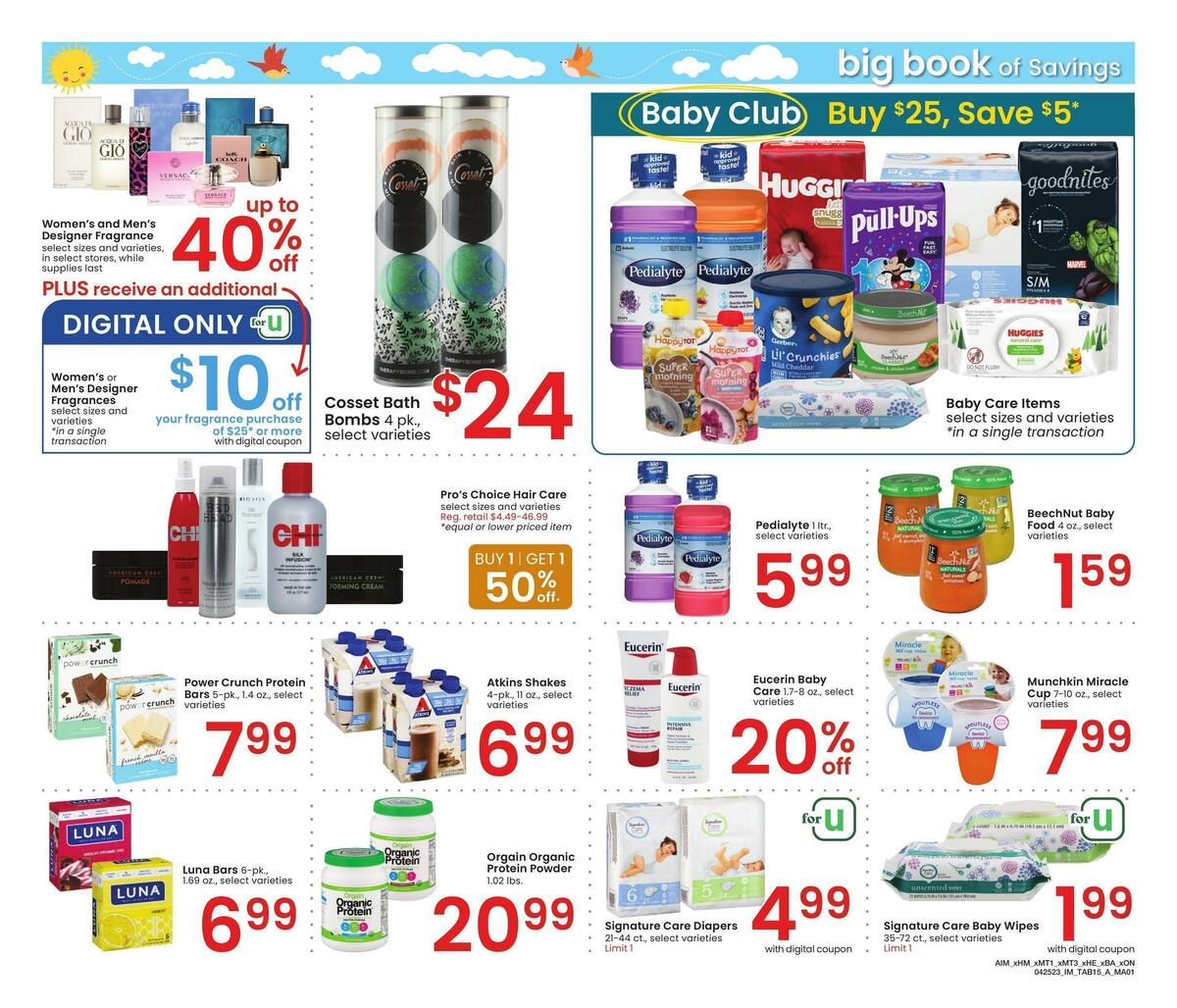 Albertsons Big Book of Savings Weekly Ad from April 25
