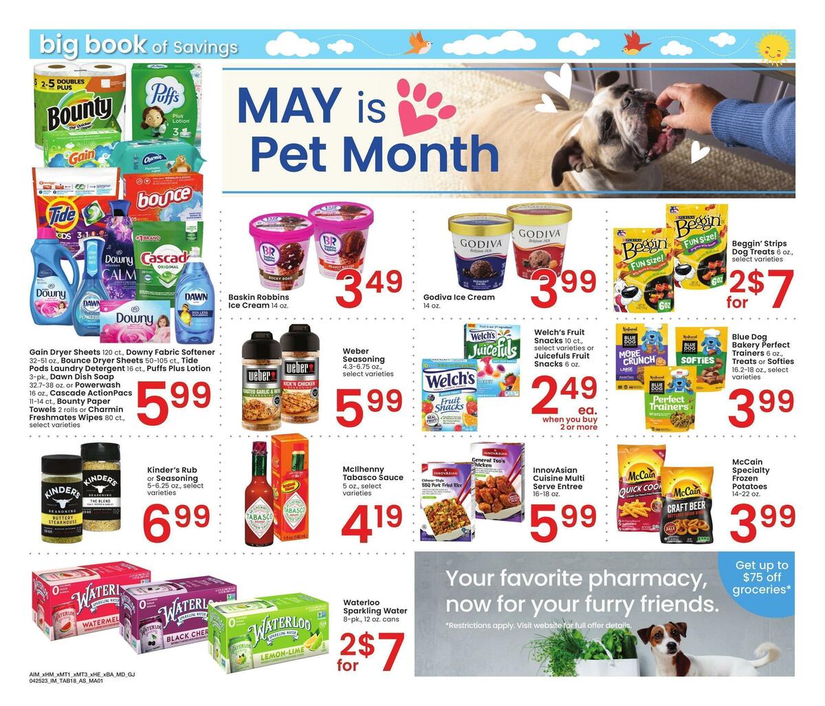 Albertsons Big Book of Savings Weekly Ad from April 25