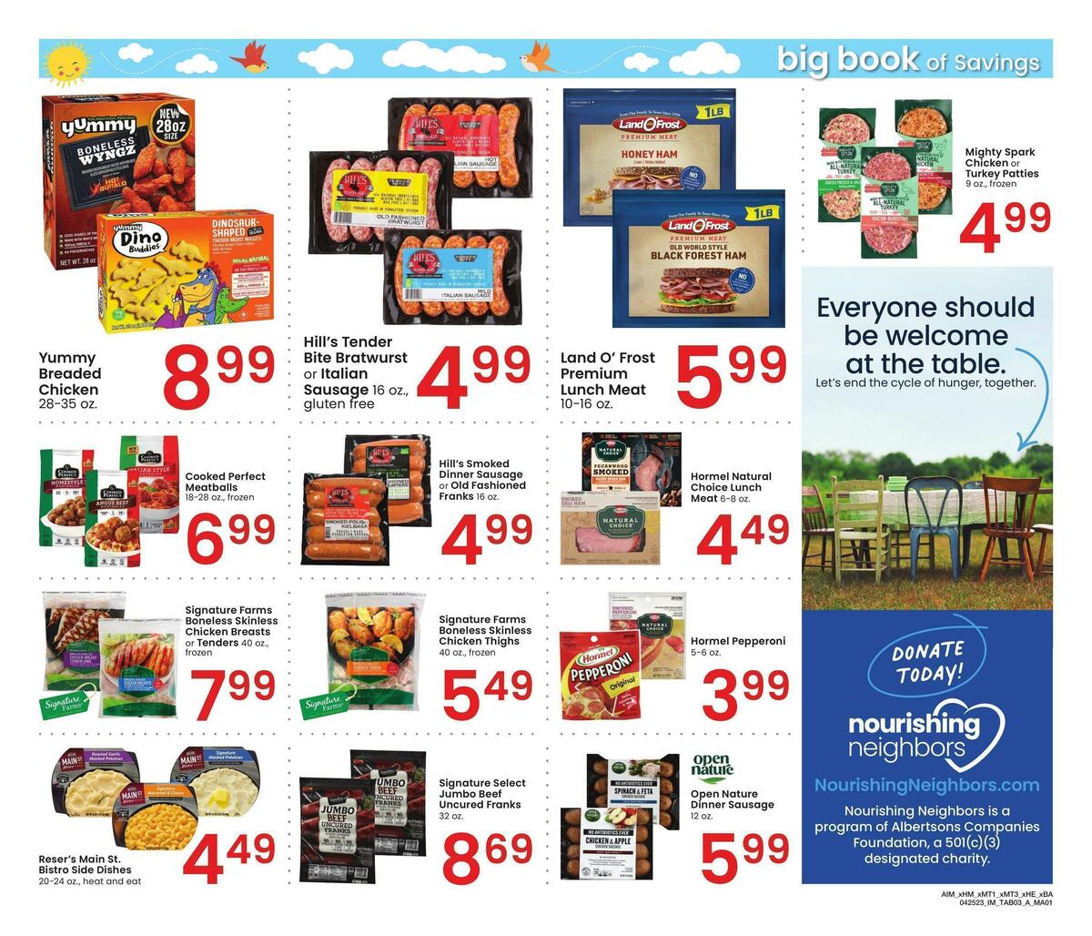 Albertsons Big Book of Savings Weekly Ad from April 25