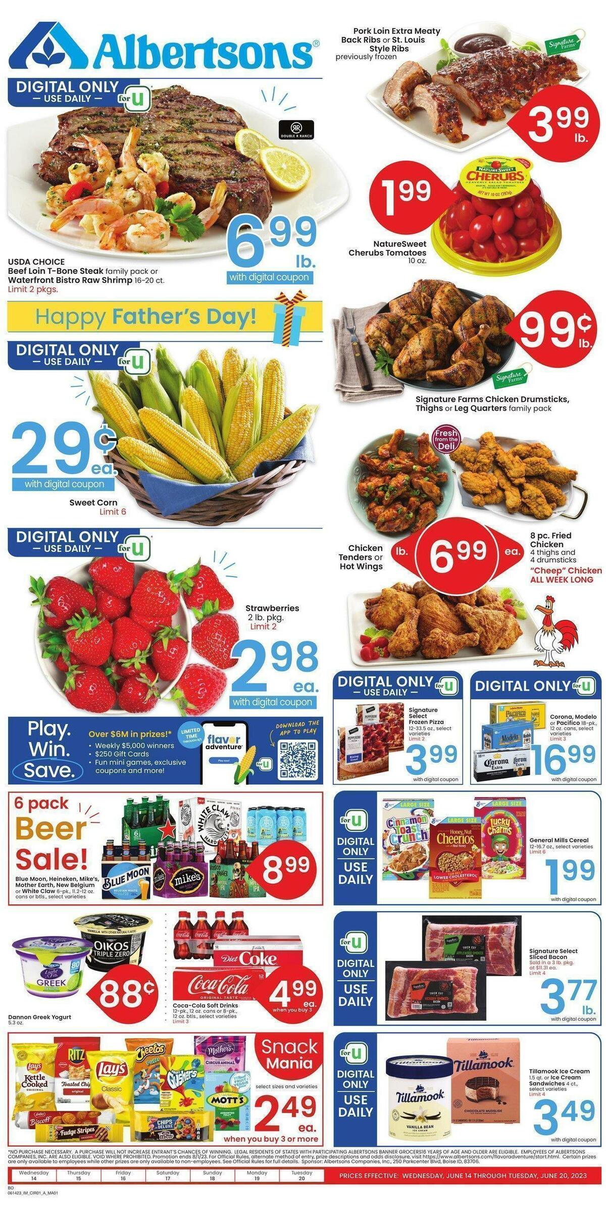 Albertsons Weekly Ad from June 14