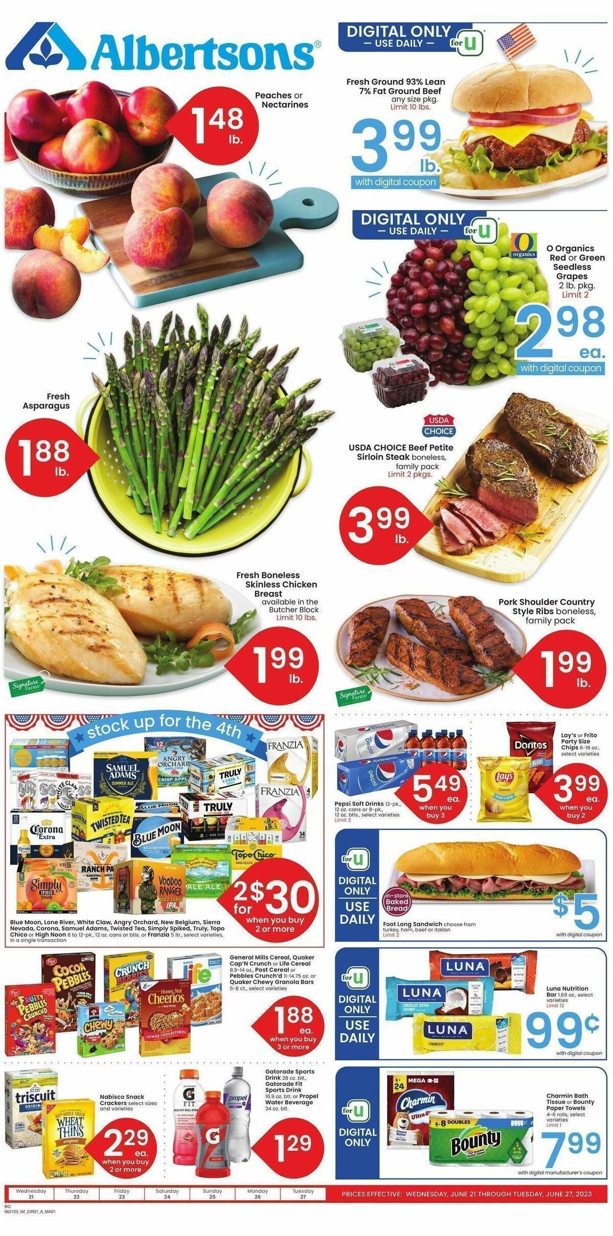 Albertsons Weekly Ad from June 21