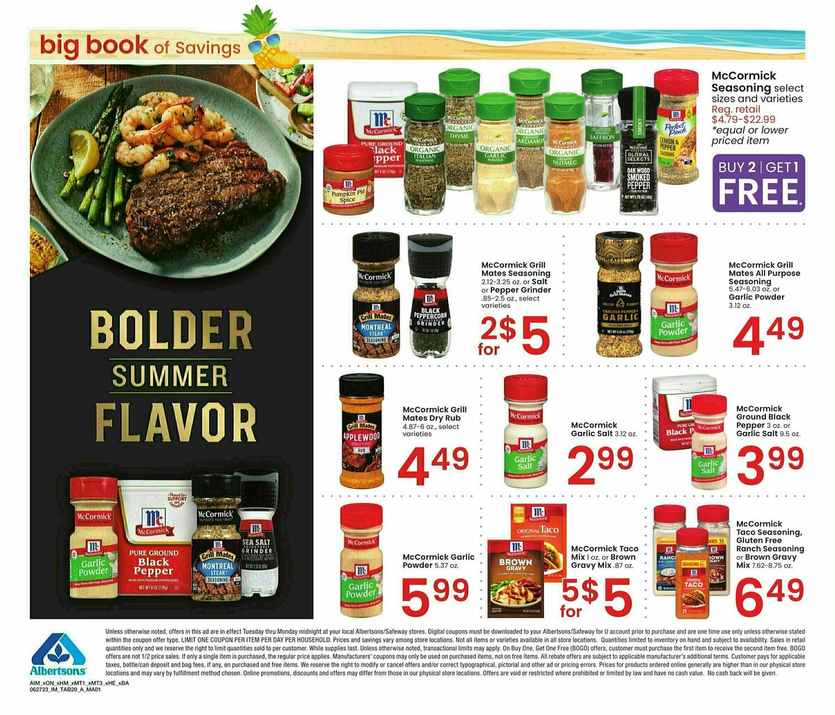 Albertsons Big Book of Savings Weekly Ad from June 27
