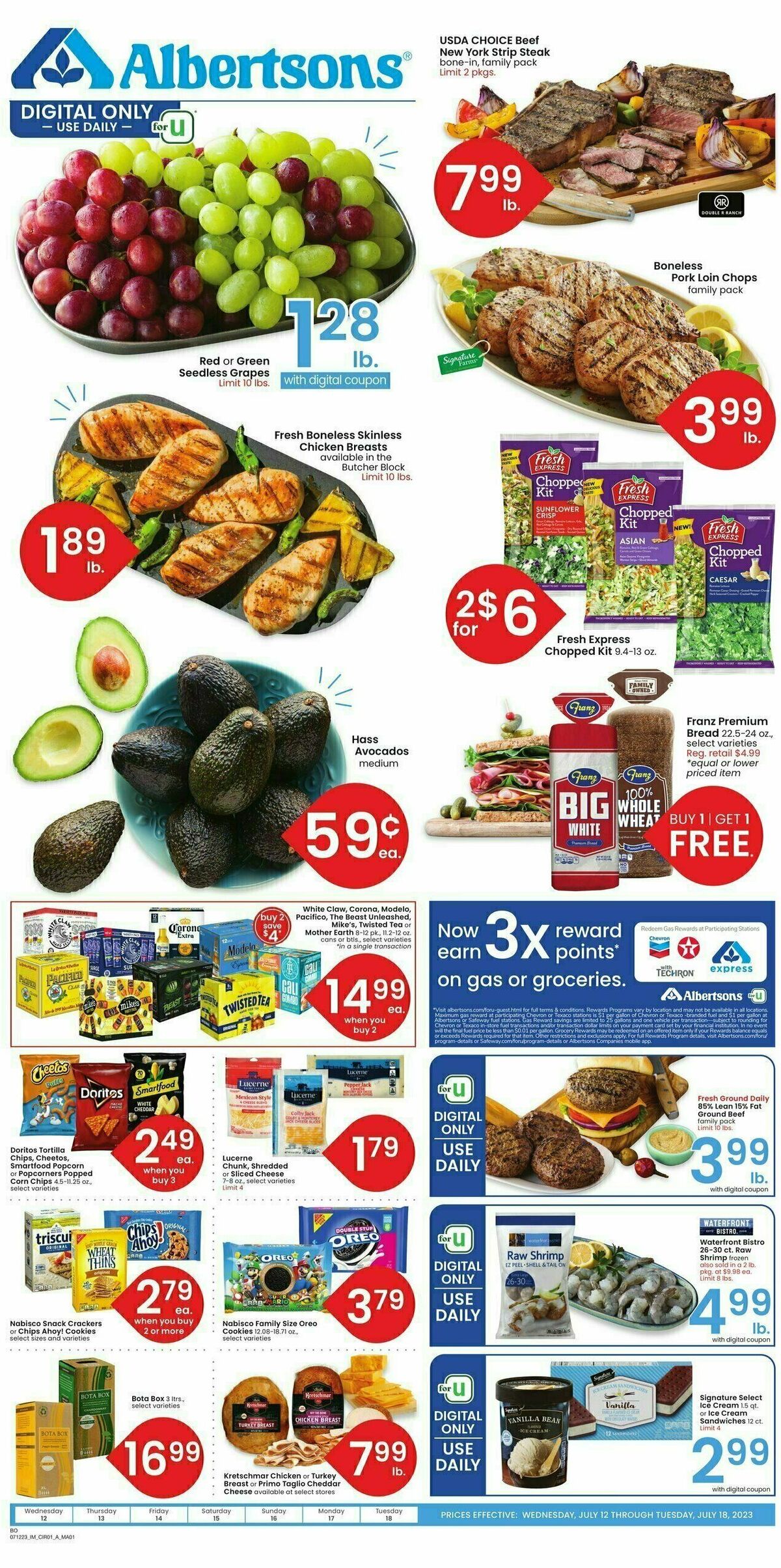 Albertsons Weekly Ad from July 12