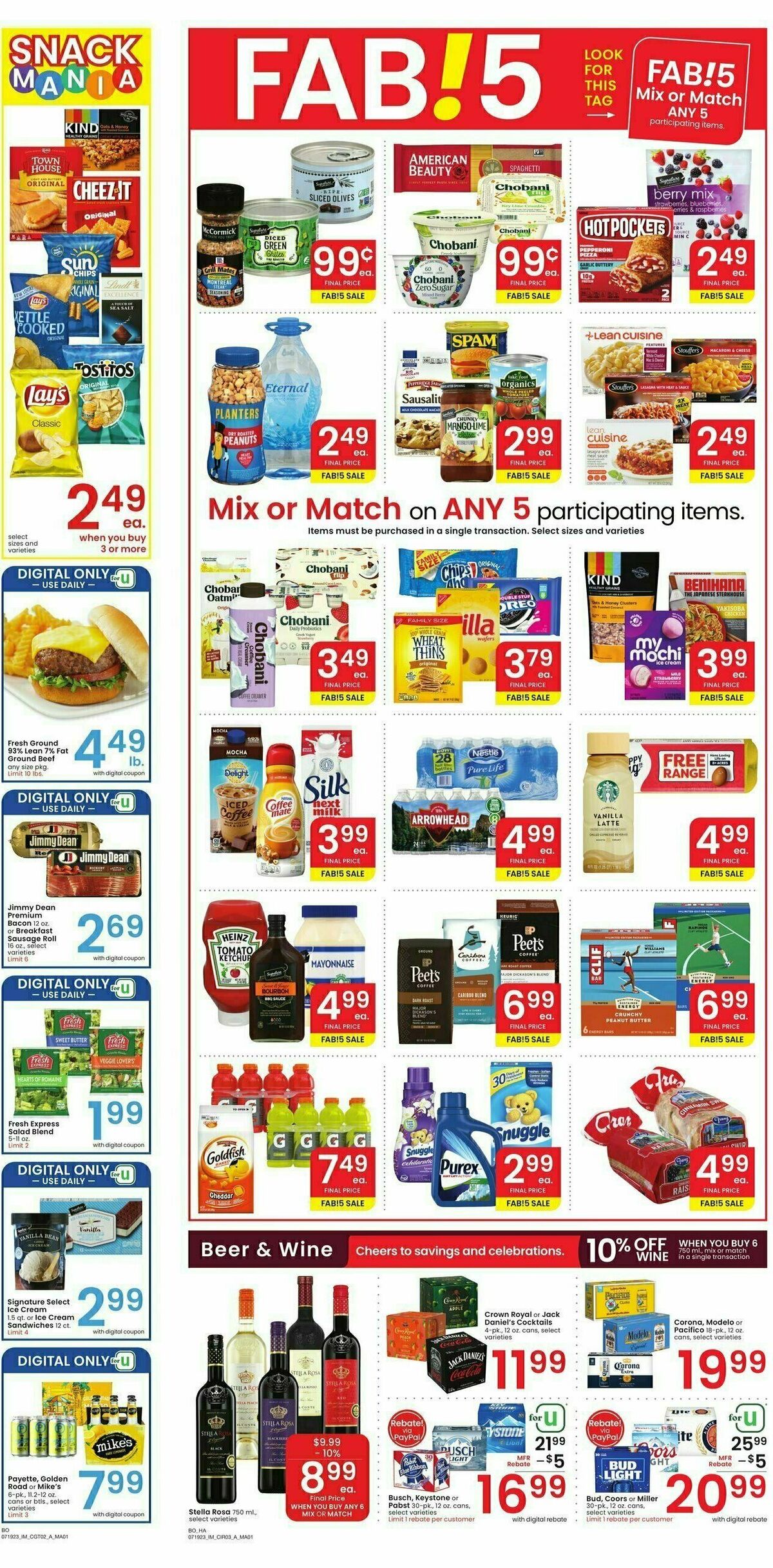 Albertsons Weekly Ad from July 19