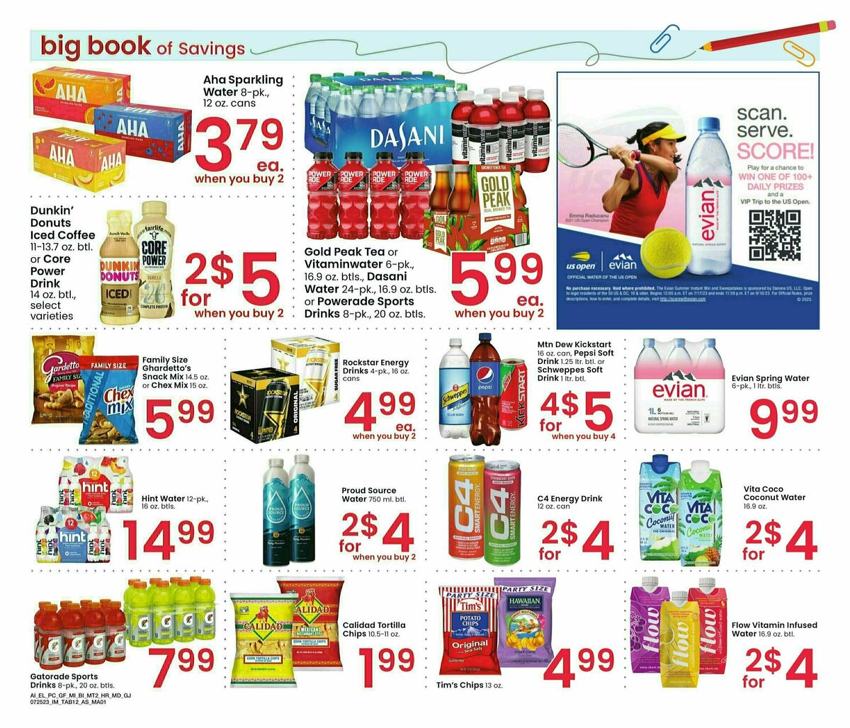 Albertsons Big Book of Savings Weekly Ad from July 25