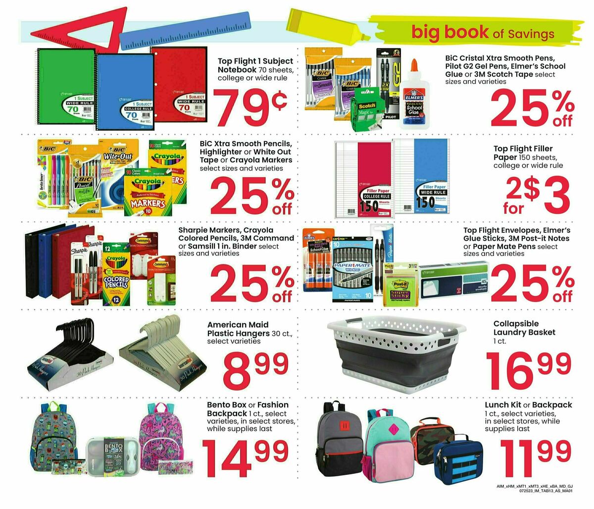 Albertsons Big Book of Savings Weekly Ad from July 25