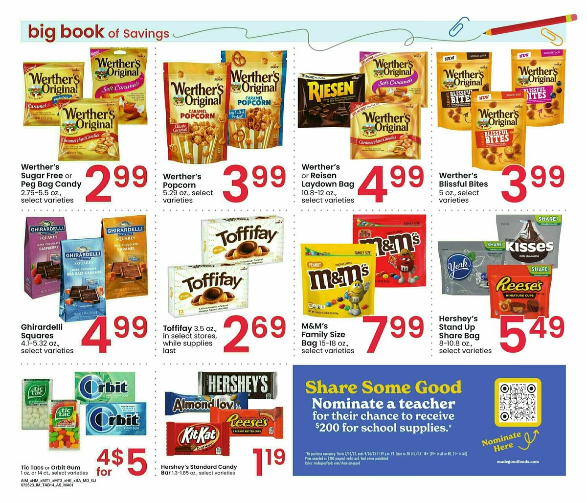 Albertsons Big Book of Savings Weekly Ad from July 25
