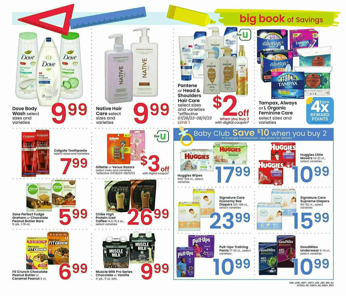 Albertsons Big Book of Savings Weekly Ad from July 25