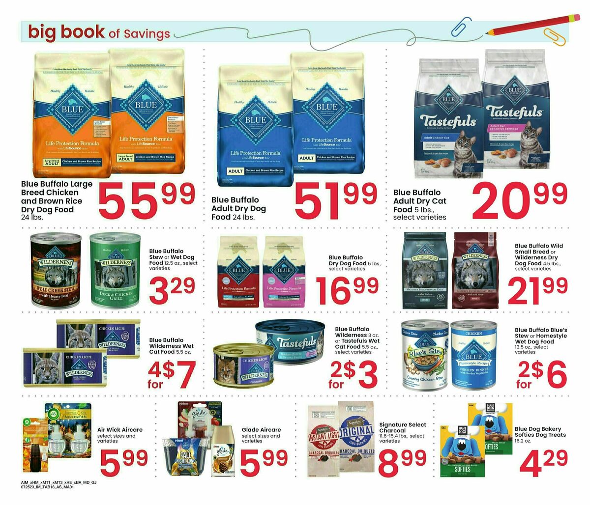 Albertsons Big Book of Savings Weekly Ad from July 25