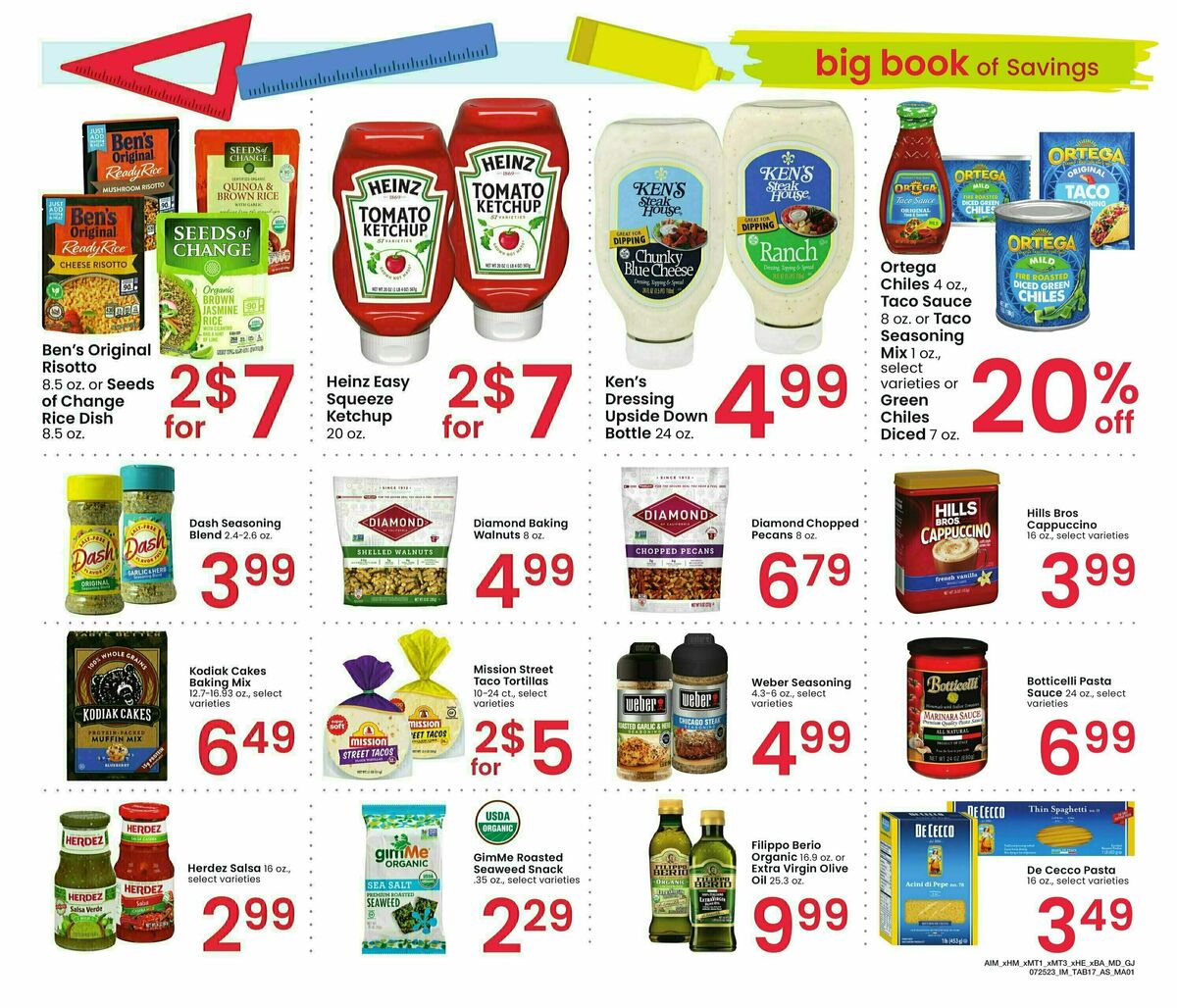 Albertsons Big Book of Savings Weekly Ad from July 25