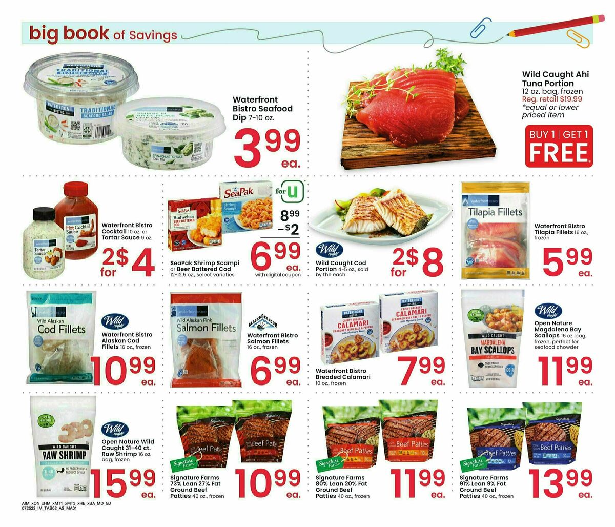 Albertsons Big Book of Savings Weekly Ad from July 25