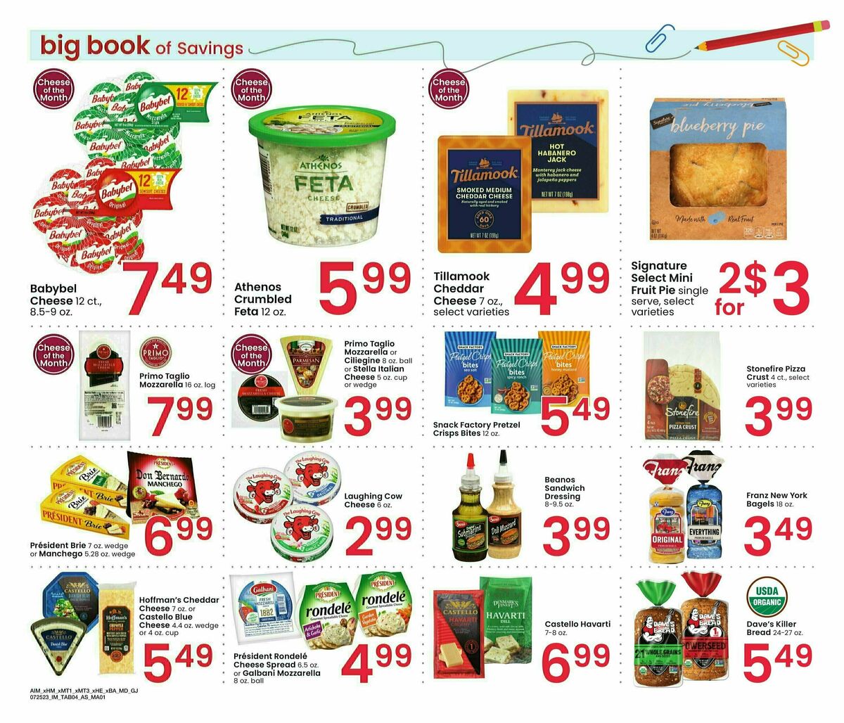 Albertsons Big Book of Savings Weekly Ad from July 25