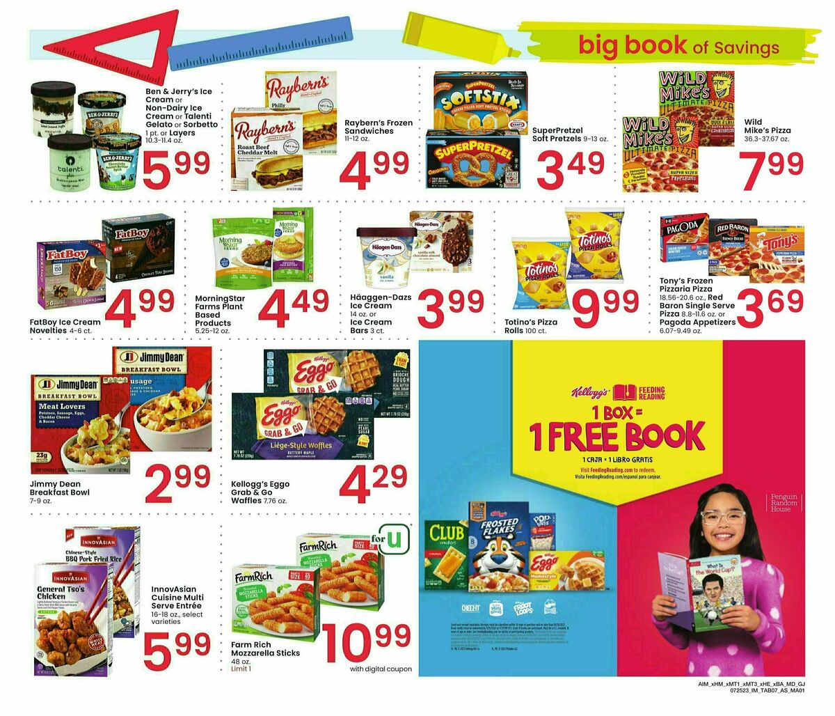 Albertsons Big Book of Savings Weekly Ad from July 25