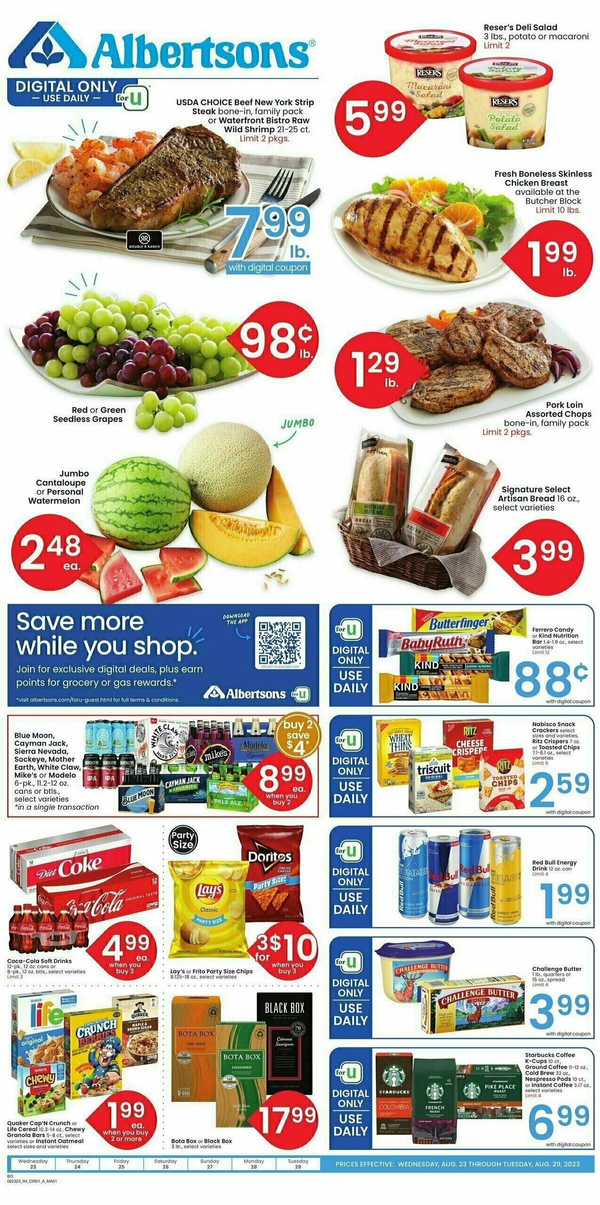 Albertsons Weekly Ad from August 23