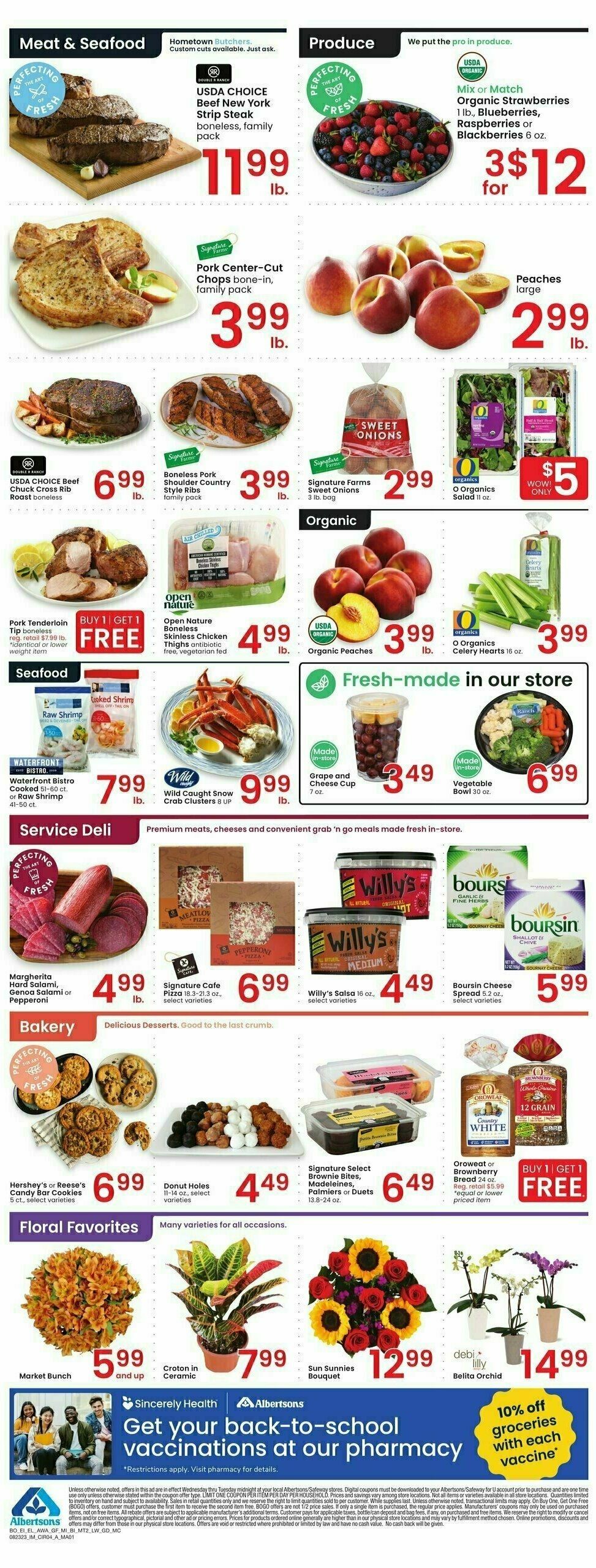 Albertsons Weekly Ad from August 23
