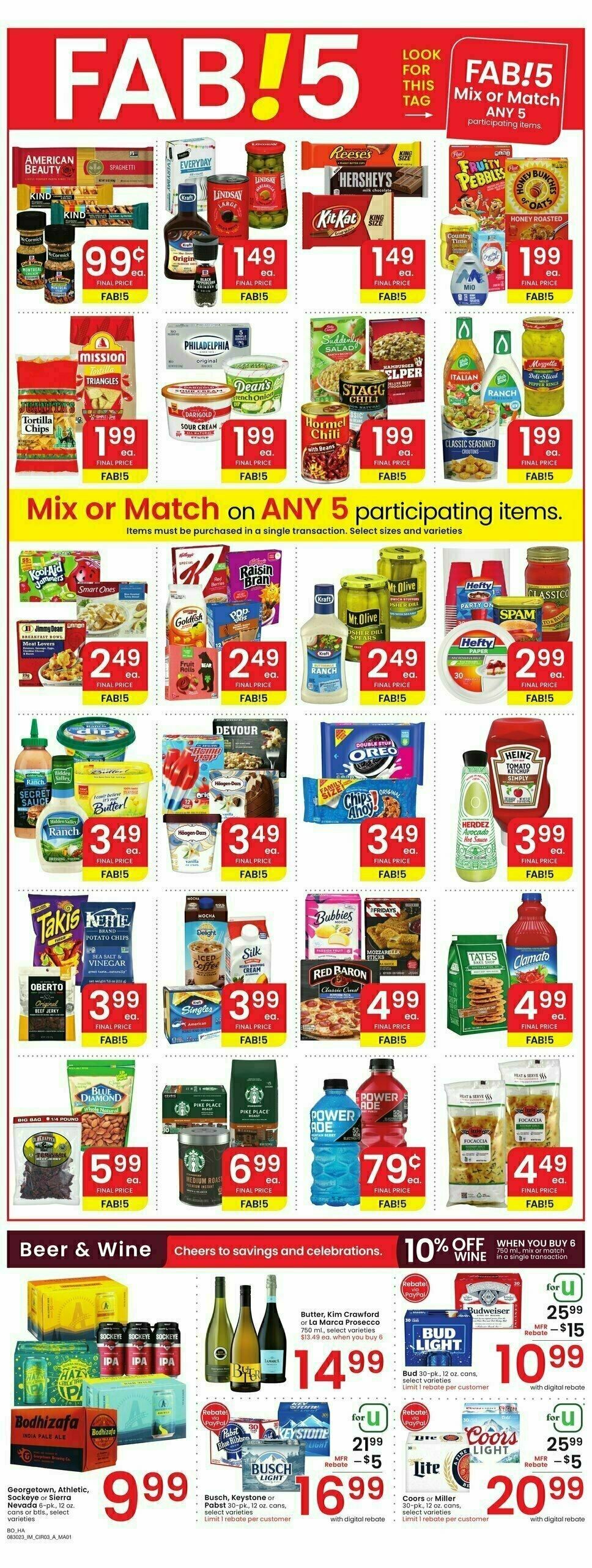Albertsons Weekly Ad from August 30