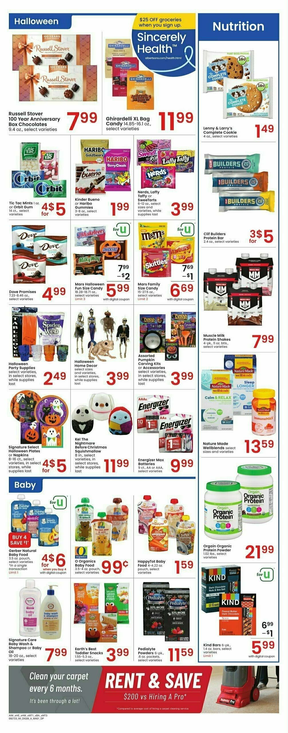 Albertsons Weekly Ad from September 27