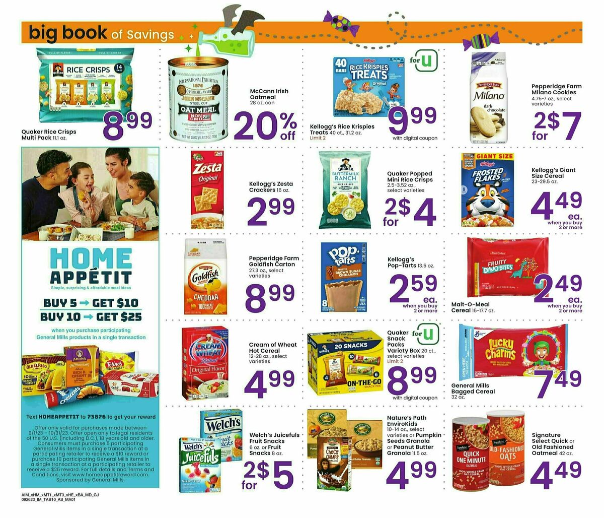 Albertsons Big Book of Savings Weekly Ad from September 26