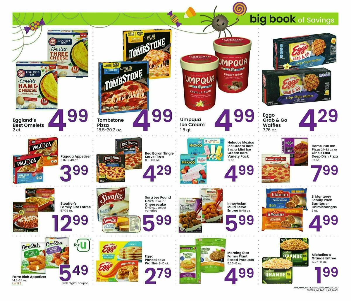 Albertsons Big Book of Savings Weekly Ad from September 26