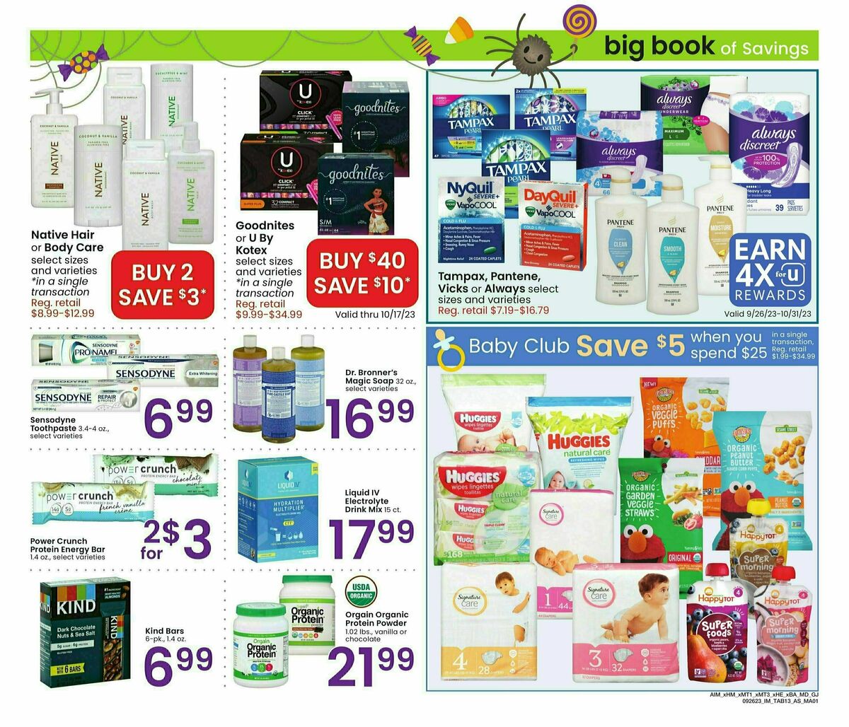 Albertsons Big Book of Savings Weekly Ad from September 26