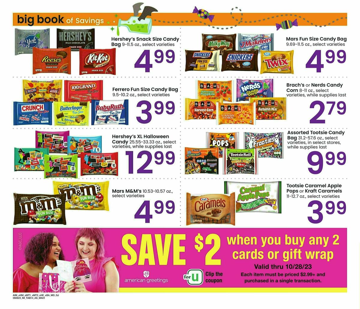 Albertsons Big Book of Savings Weekly Ad from September 26
