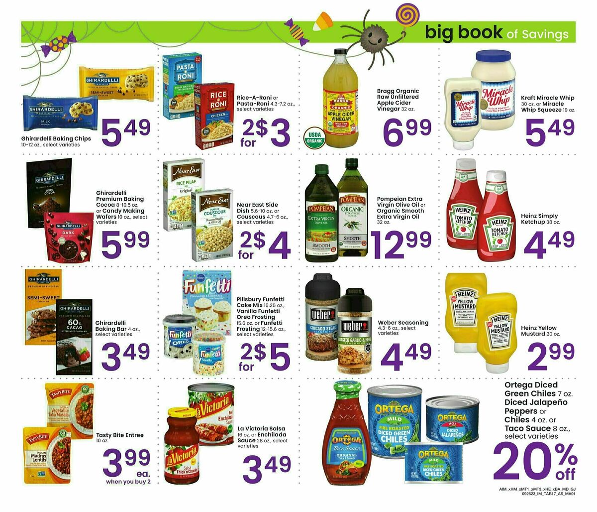 Albertsons Big Book of Savings Weekly Ad from September 26