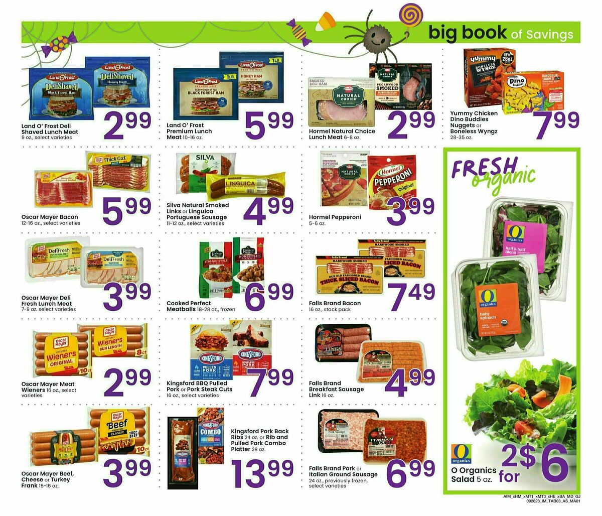 Albertsons Big Book of Savings Weekly Ad from September 26