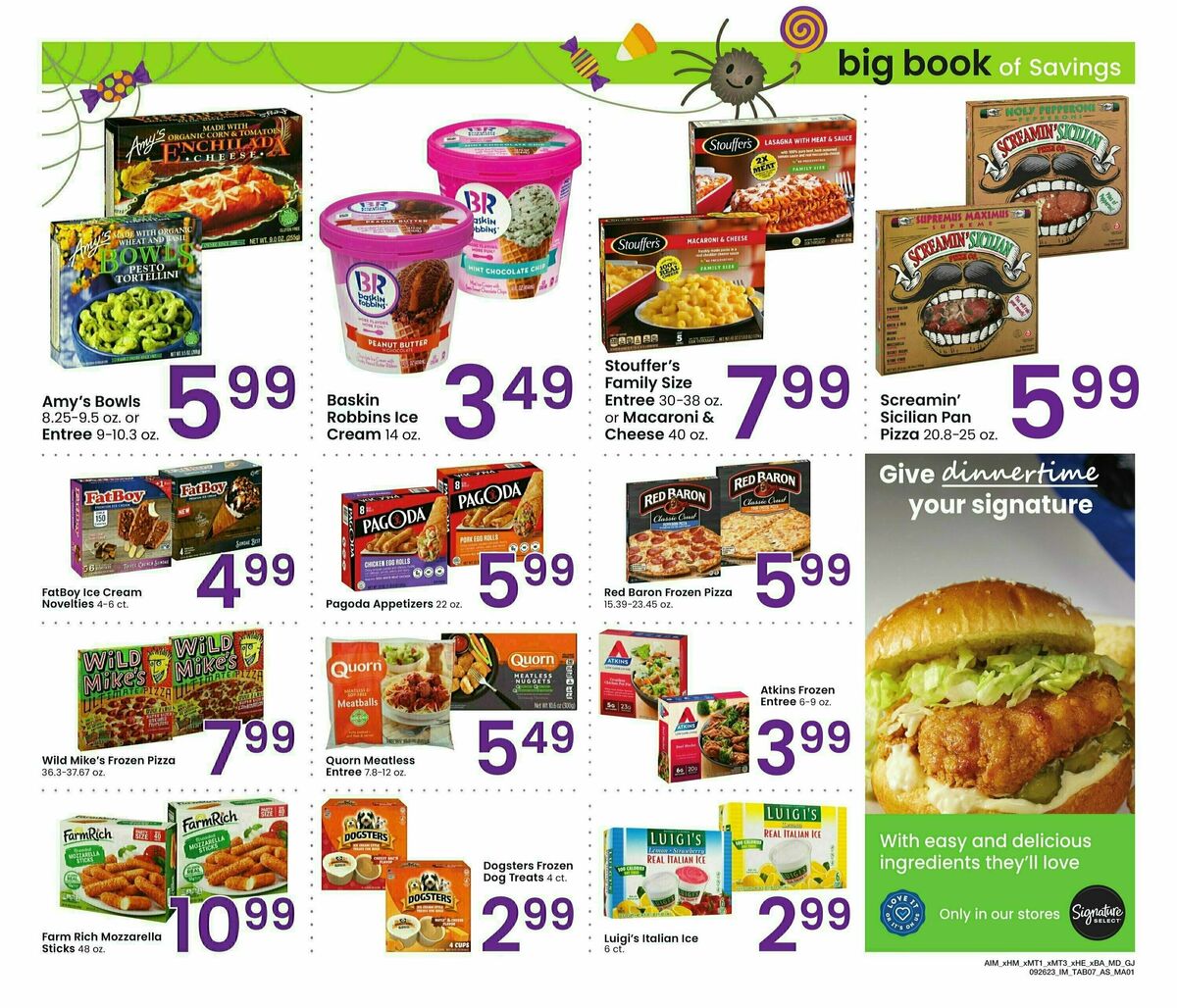 Albertsons Big Book of Savings Weekly Ad from September 26