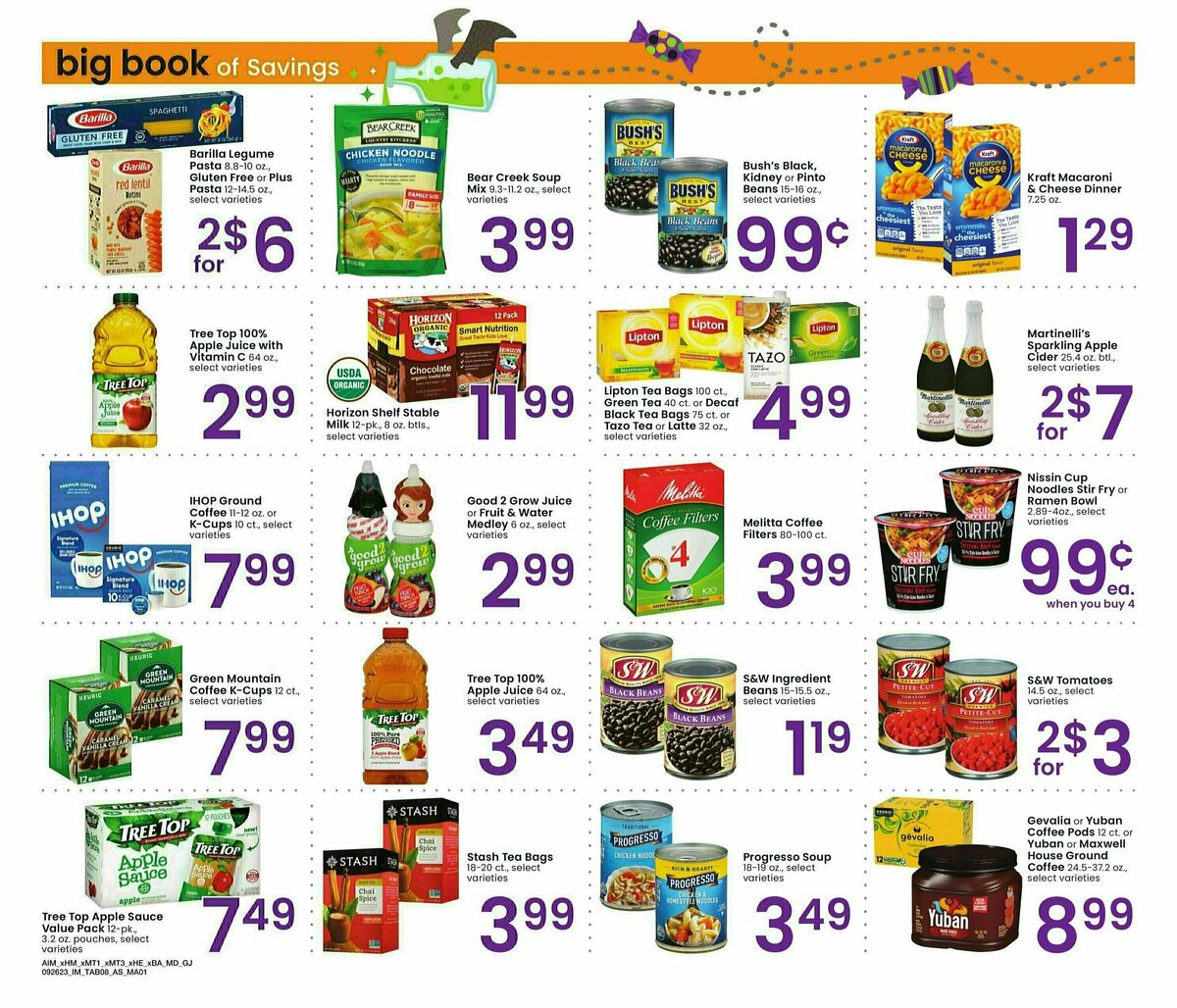 Albertsons Big Book of Savings Weekly Ad from September 26