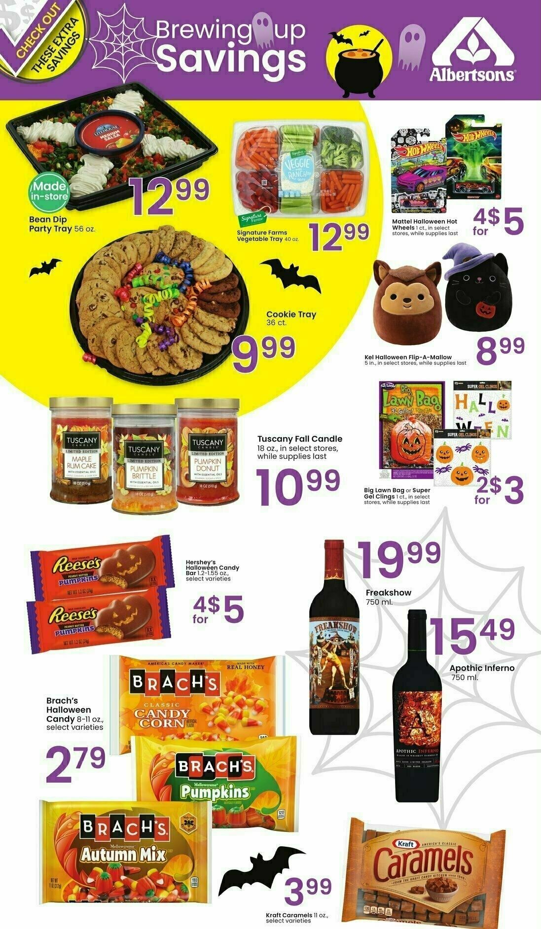 Albertsons Bonus Savings Weekly Ad from September 27