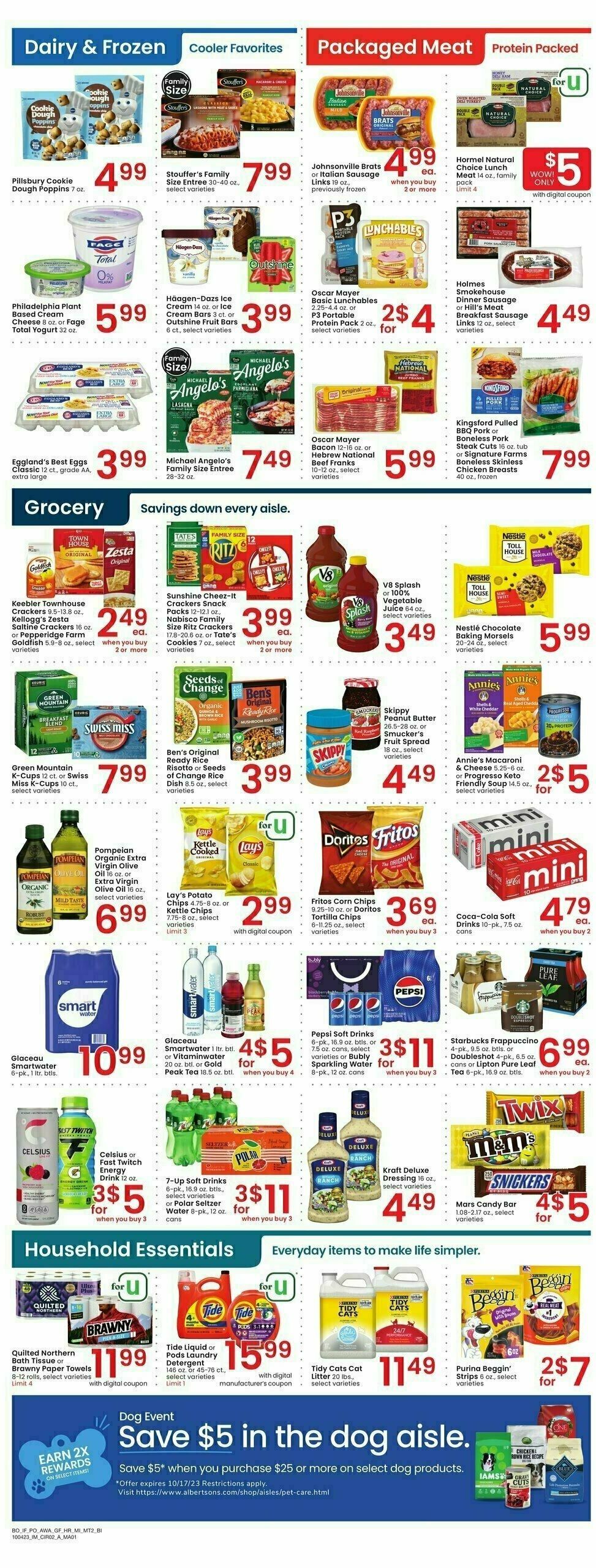 Albertsons Weekly Ad from October 4