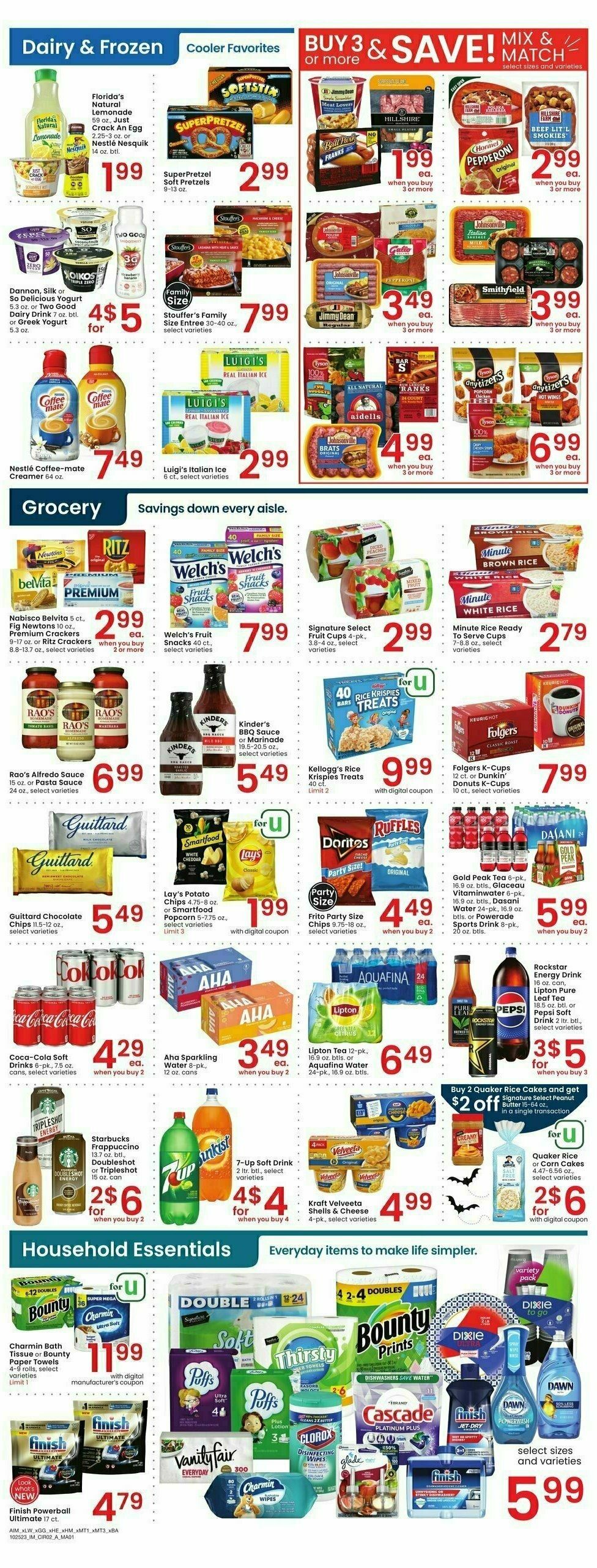 Albertsons Weekly Ad from October 25