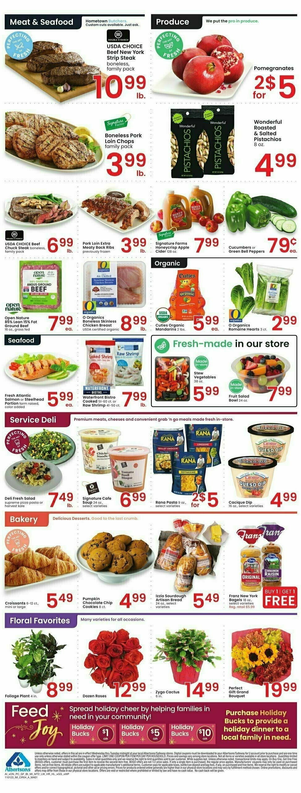 Albertsons Weekly Ad from November 1