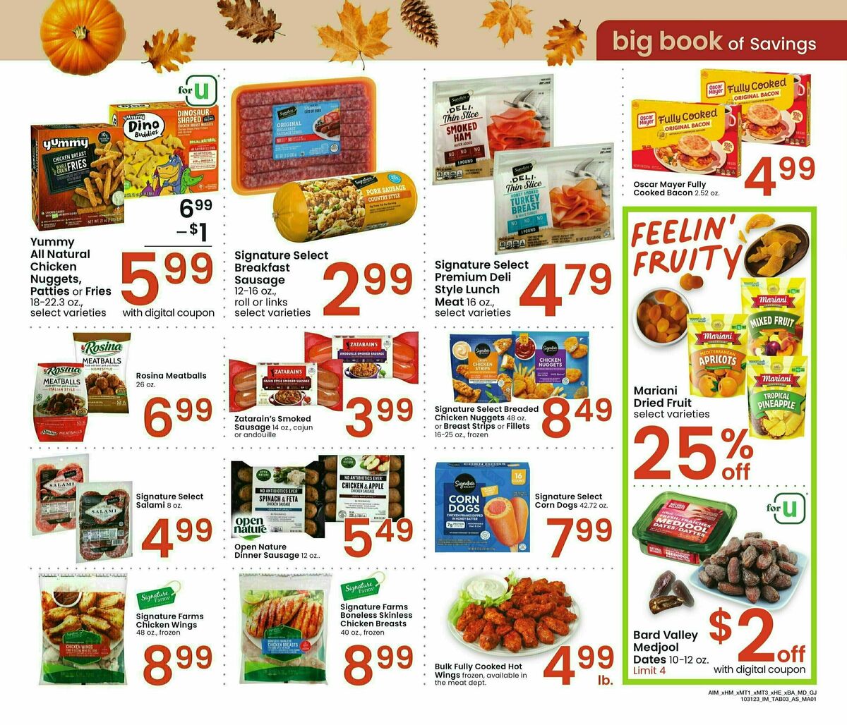 Albertsons Big Book of Savings Weekly Ad from October 31