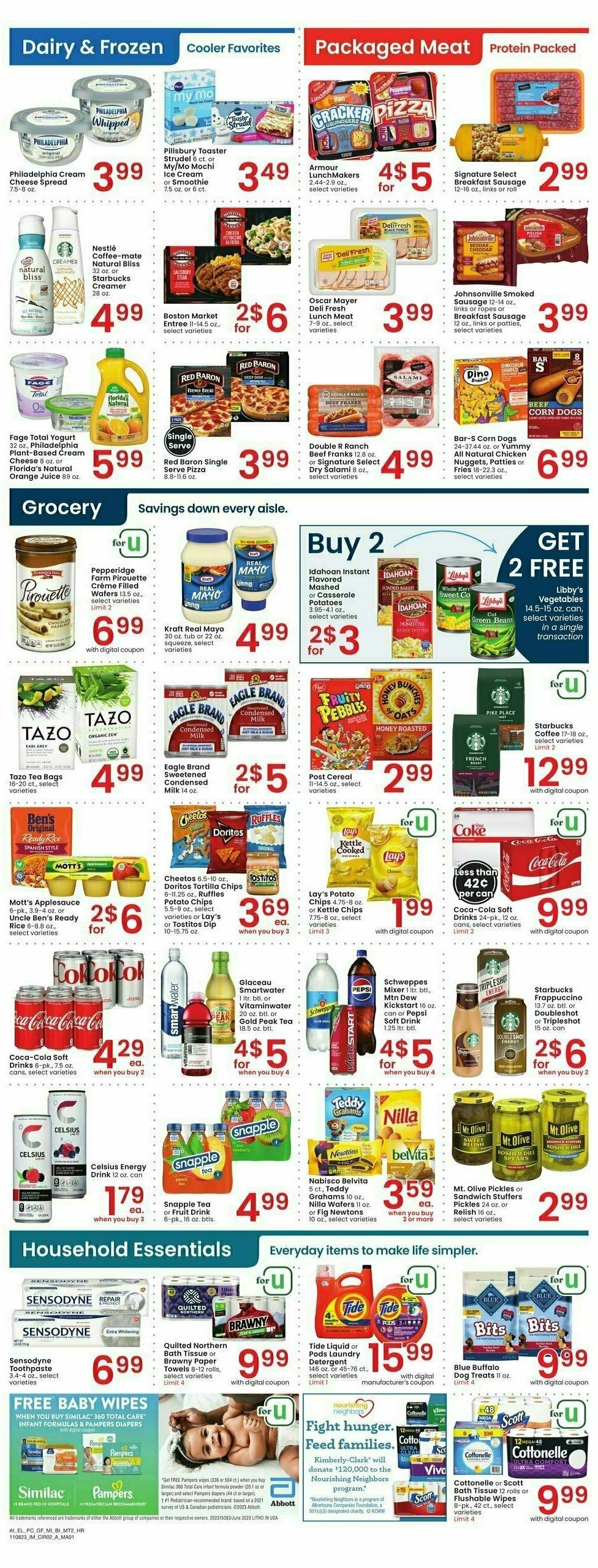 Albertsons Weekly Ad from November 8