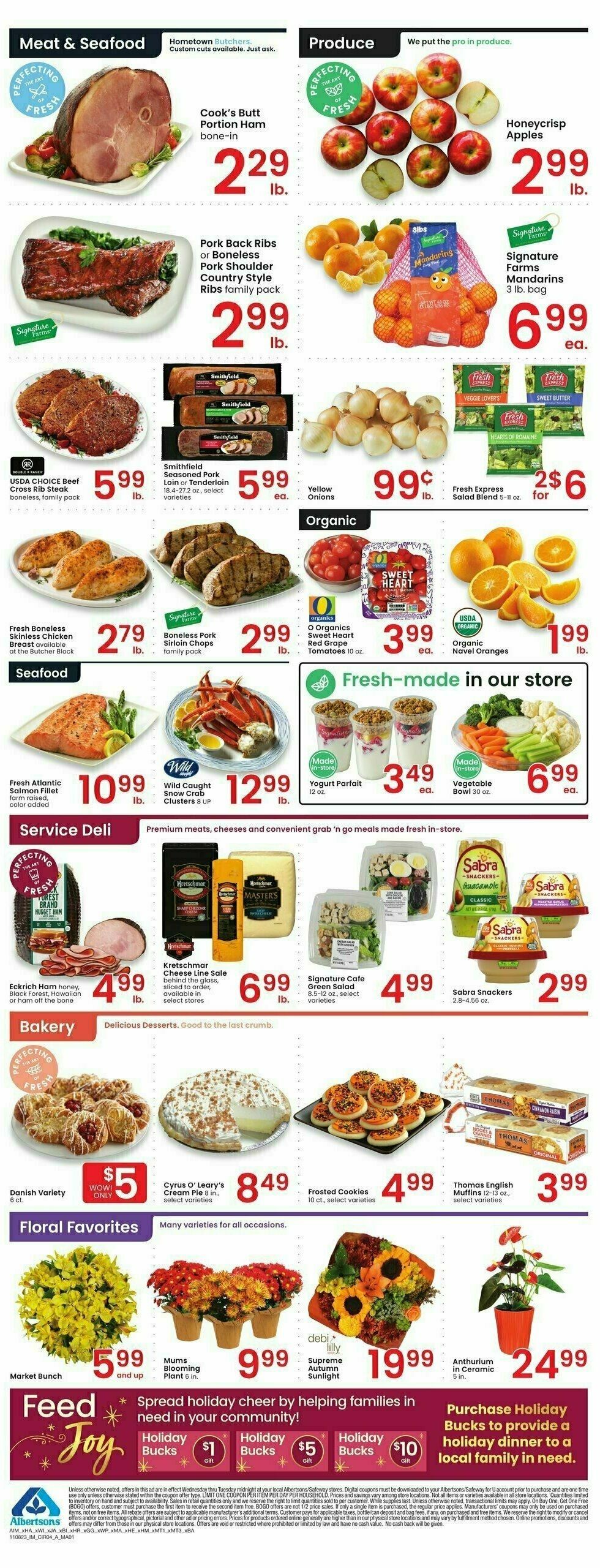 Albertsons Weekly Ad from November 8