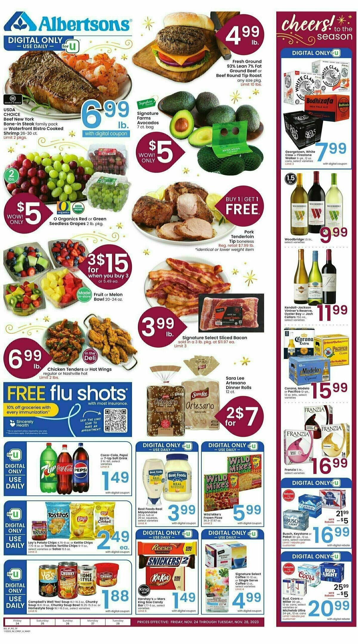 Albertsons Weekly Ad from November 24