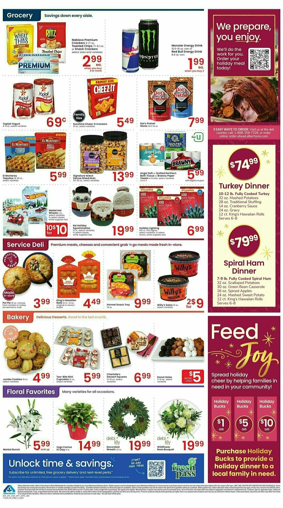 Albertsons Weekly Ad from November 24