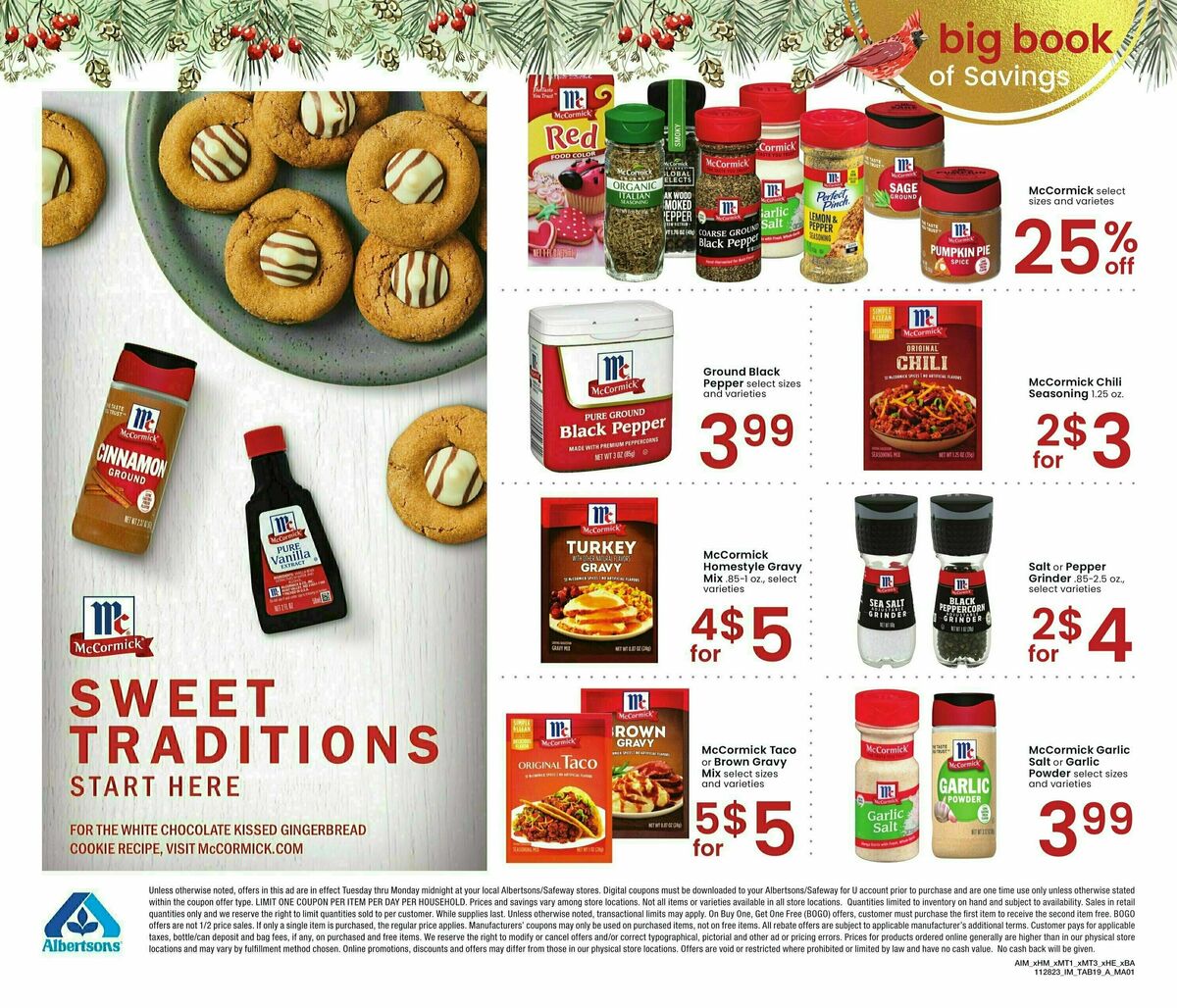 Albertsons Big Book of Savings Weekly Ad from November 28