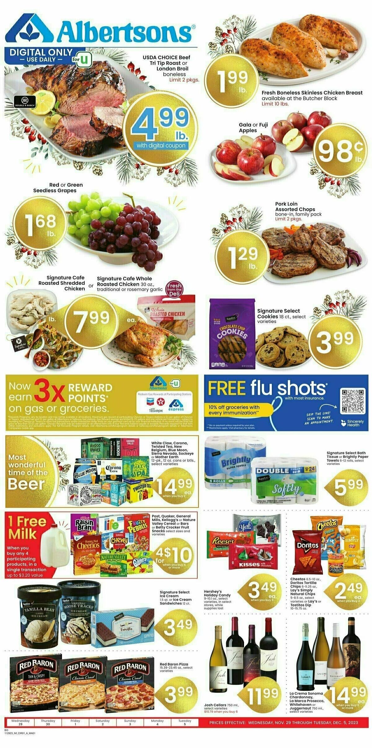 Albertsons Weekly Ad from November 29