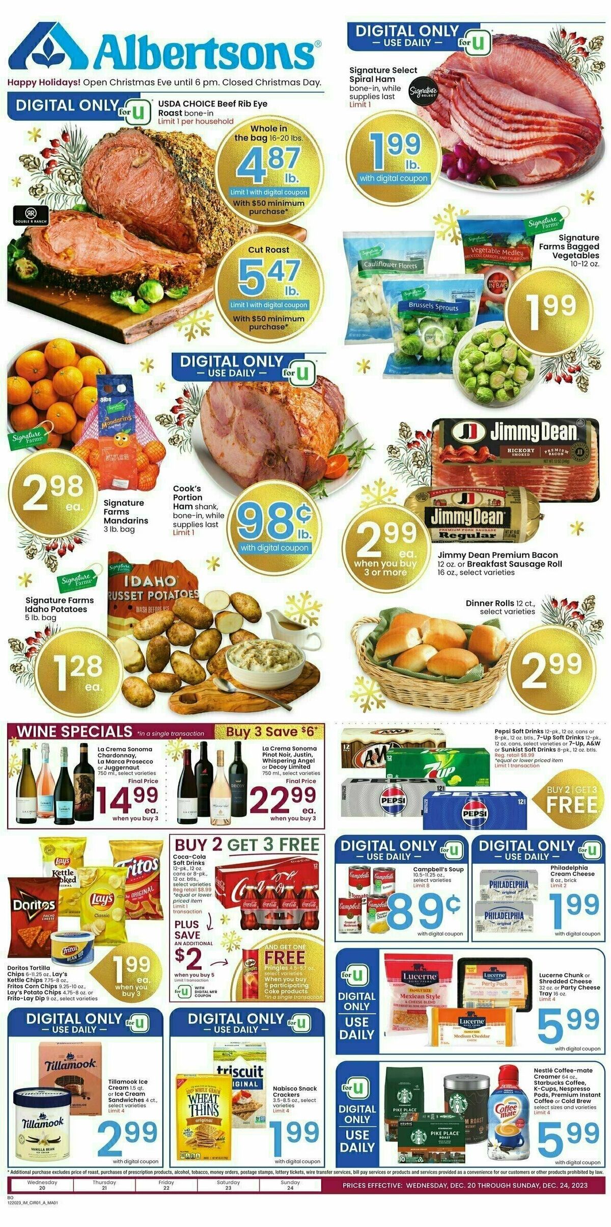 Albertsons Weekly Ad Weekly Ad from December 20