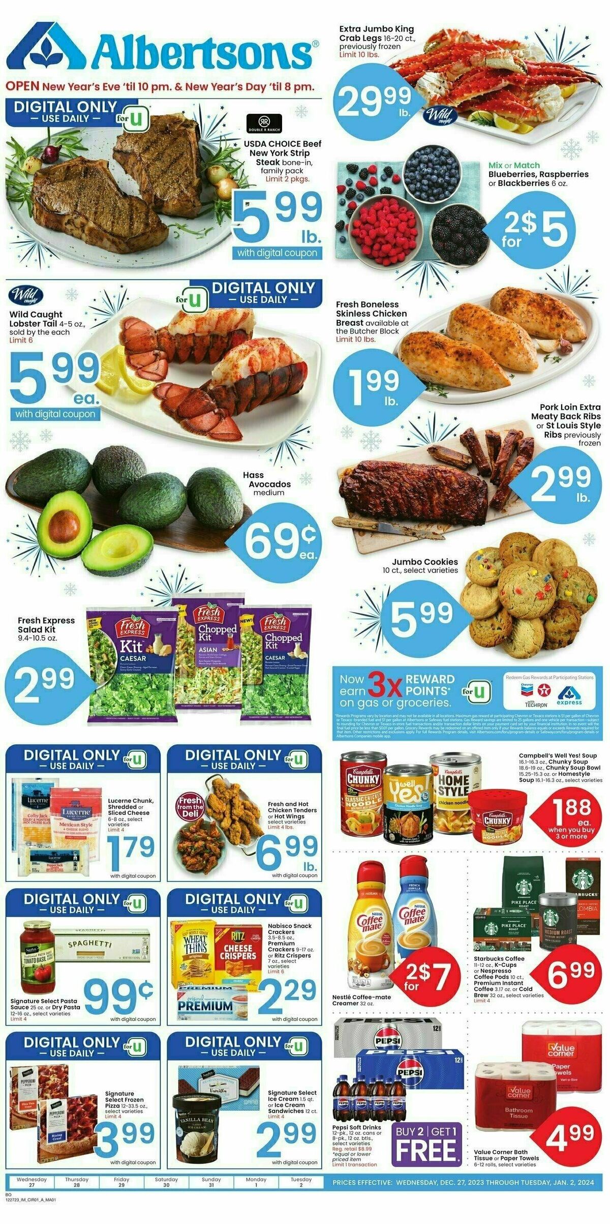 Albertsons Weekly Ad from December 27