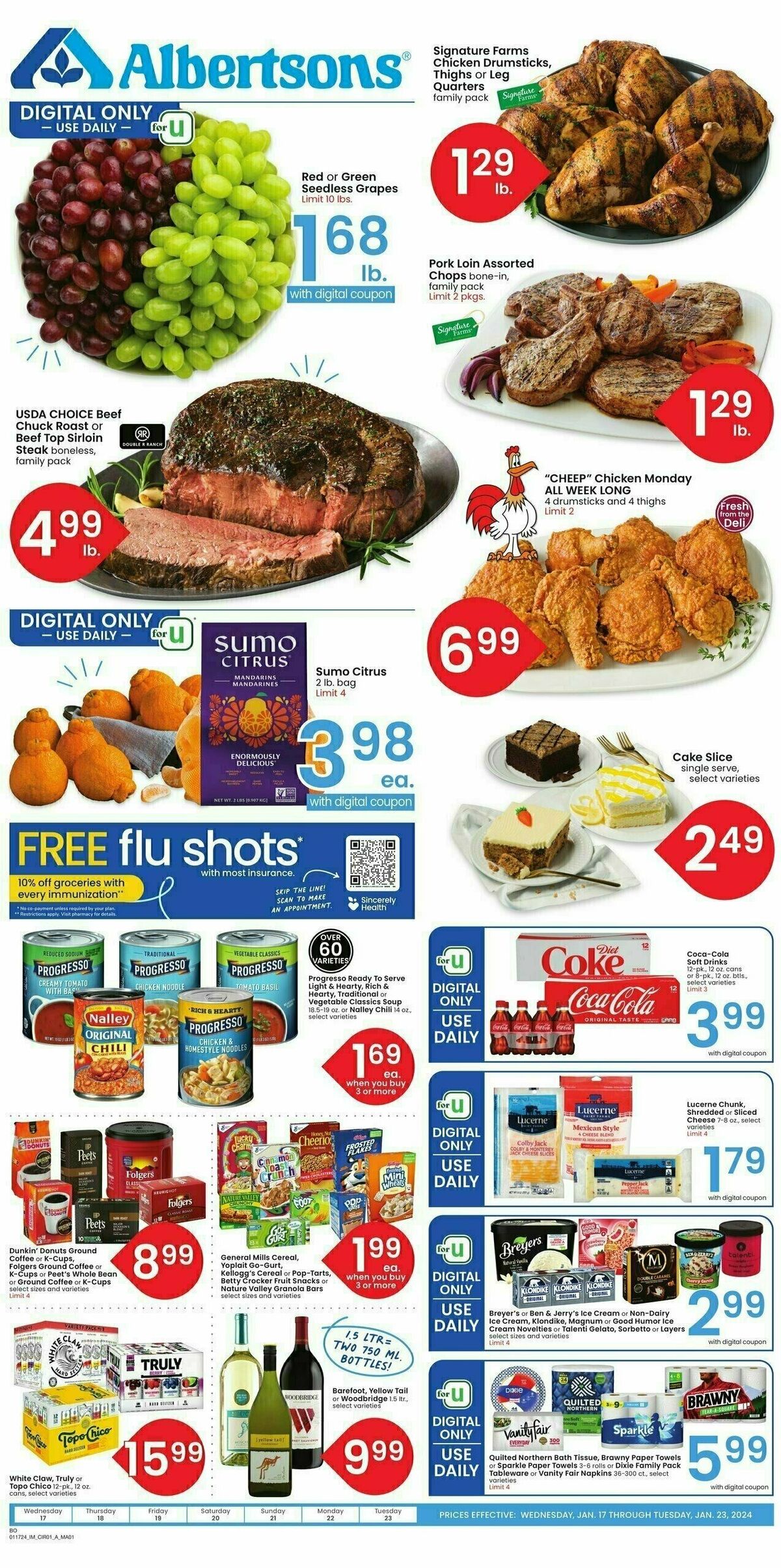 Albertsons Weekly Ad from January 17