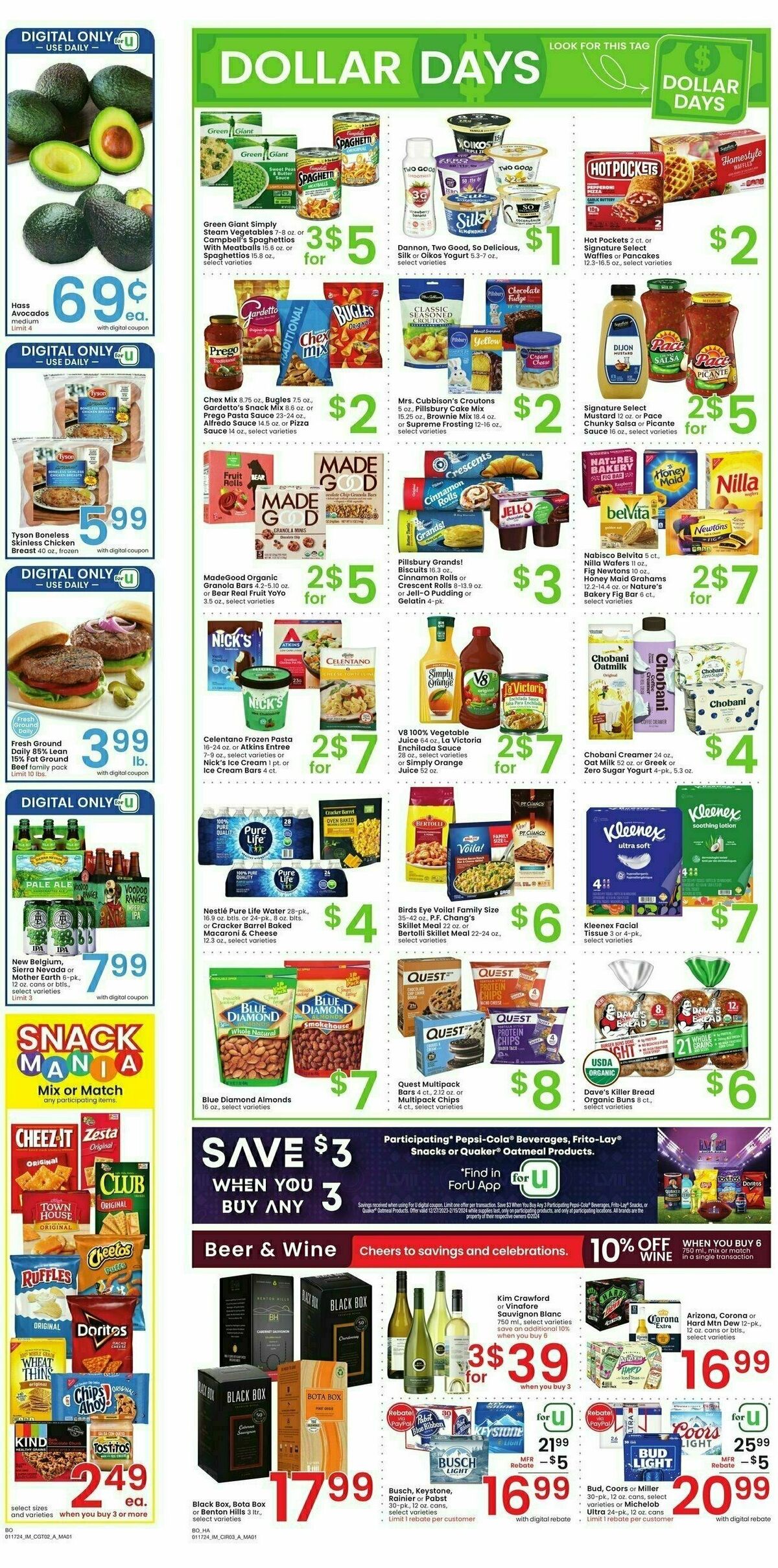 Albertsons Weekly Ad from January 17