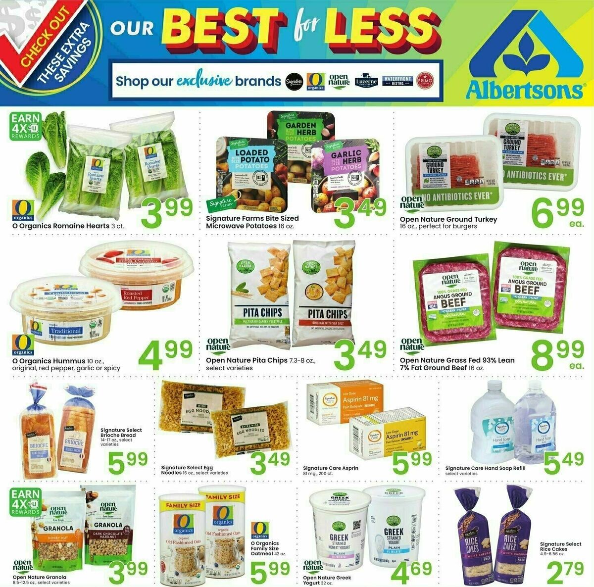 Albertsons Bonus Savings Weekly Ad from January 17