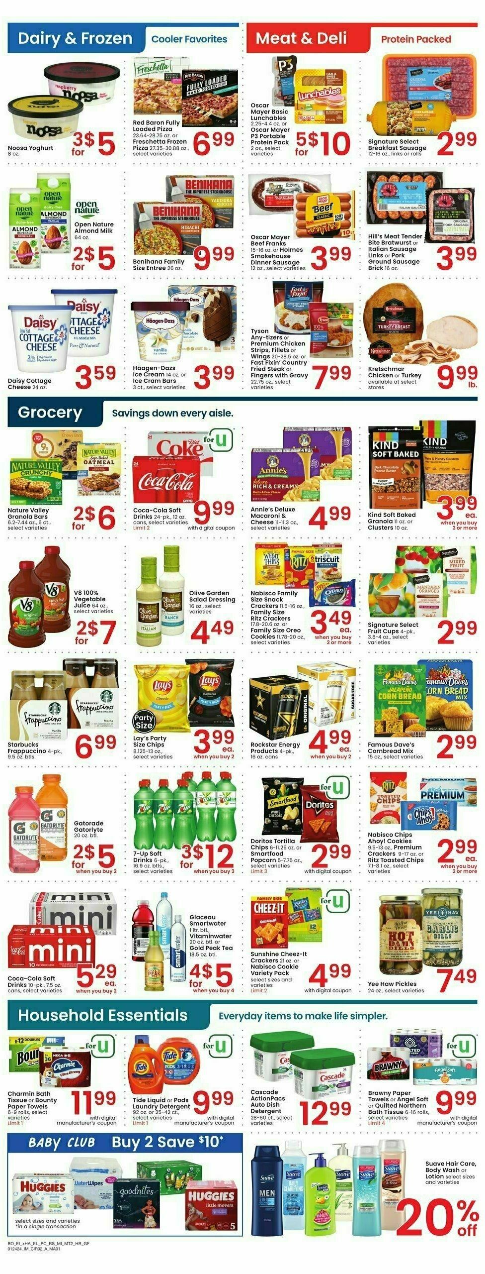 Albertsons Weekly Ad from January 24